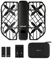 HOVERAir Quadrokopter X1 PRO Retail Combo Bundle (C0 | CE) - Antriebsart: Elektro Brushless - Modellausführung: RTF (Ready to Fly) - Anwendungsbereich: Luftaufnahmen - Benötigt zur Fertigstellung: Smartphone oder Tablet - Schwierigkeitsgrad: 1. Einsteiger