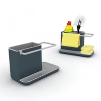 Joseph Joseph Spültrogbutler Sink Caddy Grau/Schwarz - Aufhängevorrichtung: Nein - Detailfarbe: Grau - Schwarz - Material: Kunststoff