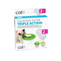 Catit Zubehör Senses 2.0 Triple Action 2 Stück - Produkttyp: Zubehör - Tierart: Katze - Detailfarbe: Weiss