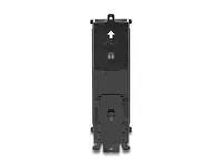 DeLOCK Keystone Holder 8 port tiltable for DIN rail or wall mounting
