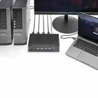 StarTech.com 4 Port HDMI KVM Switch - HDMI KVM Umschalter mit USB 3.0 Hub