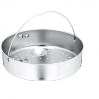 WMF Dämpfeinsatz Schnellkochtopf gelocht 22 cm - Produkttyp: Dämpfeinsatz - Materialeigenschaften: Spülmaschinenfest - Durchmesser Min.: 22 cm - Durchmesser Max.: 22 cm - Material: Cromargan