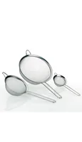 Kela Abtropfsieb Profi 3-teilig, Silber - Produkttyp: Abtropfsieb - Material: Edelstahl - Detailfarbe: Silber - Zusammenklappbar: Nein