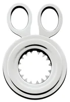 WMF Eierschneider Gourmet Silber - Anwendungszweck: Eier  - Detailfarbe: Silber - Anzahl Teile: 1 Teile - Spülmaschinenfest: Ja - Set: Nein - Verarbeitungsart: Dünne Scheiben
