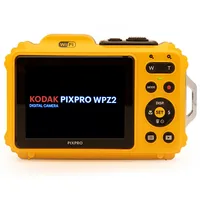 Kodak Unterwasserkamera PixPro WPZ2 Gelb - Bildsensortyp: CMOS - Bildsensor Auflösung: 16.35 Megapixel - Widerstandsfähigkeit: Staubgeschützt - Stossgeschützt - Wasserfest - Speicherkartentyp: microSD - microSDHC - Bauform Kamera: Kompakt - GPS: Nein