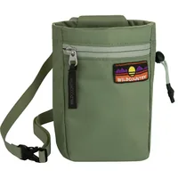 Wild Country Chalk Bag Flow Green Ivy - Gewicht: 110 g - Farbe: Grün - Einsatzbereich Klettern: Bigwall-Klettern etc. - leistungsorientiertes Sportklettern