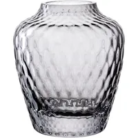 LEONARDO GIULIA vase Jar-shaped Glass Grey