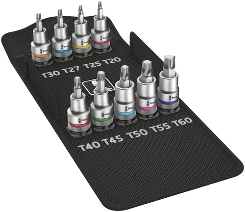 Wera Stecknuss-Set 8767 C TORX HF 1 Zyklop - Grösse: 20 - 60 mm - Set: Ja - Werkzeugtyp: Torx