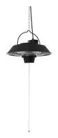 FURBER Heizstrahler Aton 1500 W - Detailfarbe: Schwarz - Leistungsaufnahme Betrieb: 1500 W - Thermostat: Nein - Produkttyp Heizgeräte: Halogenstrahler - Ausstattung: Überhitzungsschutz - Heizart: Strahlungswärme