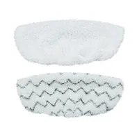 BISSELL Wischbezug Pad Vac & Steam 2 Stück - Material: Mikrofaser - Detailfarbe: Weiss - Waschbar: Ja