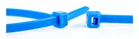 WKK 11032671 serre-câbles Attache de câble détachable Plastique, Polyamide Bleu 100 pièce(s)