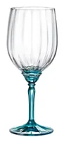 Bormioli Rocco Rotweinglas Florian 535 ml, 6 Stück, Blau - Material: Glas - Glas Typ: Rotweinglas - Höhe: 22 cm - Volumen: 535 ml - Detailfarbe: Blau