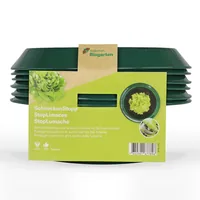 Andermatt Biogarten SchneckenStopp FE, 6 Stück, Grün - Für Schädling: Schnecken - Anwendungsbereich: Outdoor - Produkttyp: Schnecken-Schutzring
