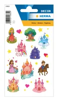 Herma Stickers Motivsticker Märchenschlösser 2 Blatt / 34 Sticker - Motiv: Schloss