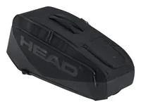 HEAD Pro X Racquet Bag L Black Polyester, Polyurethane (PU), Thermoplastic elastomer (TPE)