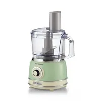 Vintage Green Multifunktions-Küchenmaschine (hellgrün/creme, 1.000 Watt, 1,2 Liter)