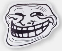 Swissmeme Kissen Trollface, 41 x 34 x 15 cm - Anlass: Fun - Geburtstag - Empfänger Geschenke: Für Frauen - Für Männer - Produkttyp Geschenke: Kissen