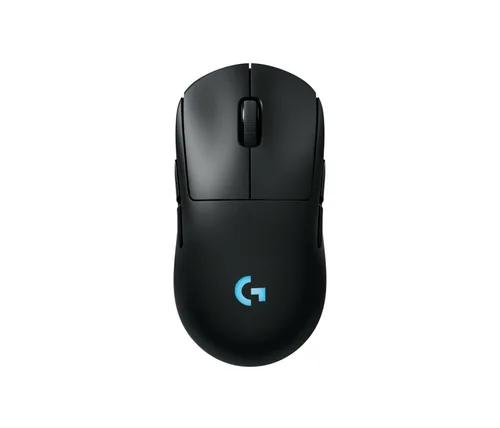 Logitech Gaming-Maus PRO 2 LIGHTSPEED - Maus Features: RGB-Beleuchtung - Seitliche Zusatztasten - Programmierbare Tasten - Scrollrad - Integrierter Speicher - Bedienungsseite: Universal - Detailfarbe: Schwarz - Gewicht: 80 g - Verbindungsart: Verkabelt - 
