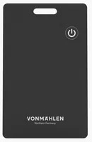 Vonmählen Schlüsselfinder FindMe Schwarz - Verbindungsmöglichkeiten: Bluetooth - Verbindungsreichweite Max.: 0 m - System-Kompatibilität: Apple Find My-App