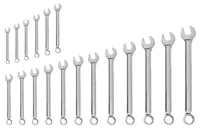 Kraftwerk Ringgabelschlüssel-Set 18-teilig - Produkttyp Handwerkzeug: Ringgabelschlüssel - Schlüsselweite: 5-22 mm - Anzahl Teile: 18 Teile
