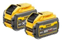 VACCUMULATOR.FLEXVOLT 18/54V 9.0/3.0AH DCB547 DEWALT 2PCS