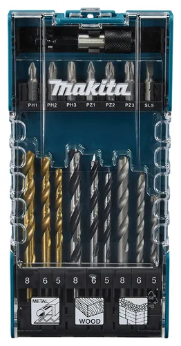 Makita Bohrer- Bit-Set 17-tlg.