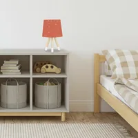 relaxdays Tischlampe Sterne Hellbraun - Leuchten Kategorie: Tischleuchte - Lichtfarbe: Je nach Leuchtmittel - Dimmbar: nicht dimmbar - Gesamtleistung: 40 W - Lampensockel: LED - Leuchtenfarbe: Hellbraun