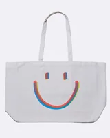 Chic Mic Tasche Keep Smiling Mehrfarbig - Breite: 14 cm - Detailfarbe: Mehrfarbig - Material: Bio Baumwolle - Höhe: 42 cm - Länge: 48 cm