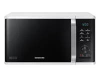 Samsung Mikrowelle MS23K3515AW/SW silbern - Mikrowellenleistung: 800 W - Fassungsvermögen: 23 l - Grillfunktion: Nein - Backofenfunktion: Nein - Steamfunktion: Nein - Breite: 48.9 cm