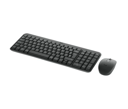 Logitech MK250 kabellos Bluetooth LE Set Französisch - Graphite