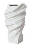 Rosenthal Vase Squall 15 cm Weiss - Assortiert: Nein - Höhe: 15 cm - Detailfarbe: Weiss - Detailmaterial: Porzellan - Grundmaterial: Keramik