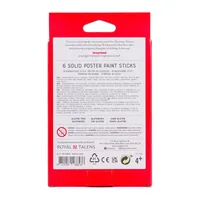 BRUYNZEEL Plakatmalstifte 60159006 Basic 6 Stück