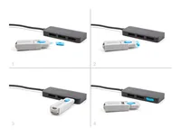 Delock Port Blocker DisplayPort Buchse 10 Stück Blau - Kabeltyp: Andere - Videoanschluss Seite A: DisplayPort - Videoanschluss Seite B: Keiner