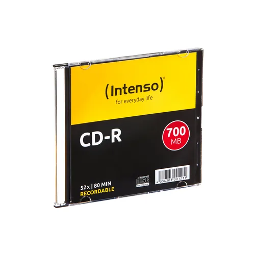 INTENSO CD-R Slim 80MIN/700MB 1001622 52X 10 Pcs