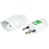 STEFFEN Set STEKO LOCK T12 - T13 Weiss - Detailfarbe: Weiss - Stromanschluss Seite A: Schraubklemme - T12 - Schalter: Nein - Stromanschluss Seite B: T13 - Schraubklemme - Typ: Montagestecker - Montagekupplung