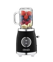 Trisa Standmixer Mix 'n' Joy Schwarz - Motorleistung: 300 W - Funktionen: Pürieren - Mixen - Fassungsvermögen Saftbehälter: 0.5 l - Detailfarbe: Schwarz