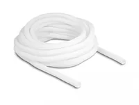Delock Geflechtschlauch Selbstschliessend 10 m x 9 mm Weiss - Detailfarbe: Weiss - Produkttyp: Kabelschlauch - Ausstattung Kabelmanagement: Wiederverwendbar - Zuschneidbar - Breite: 9 mm - Länge: 10 m - Material: Polyester