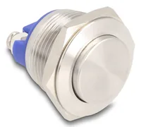 DELOCK Drucktaster zum Einbau 19 mm 2 x Schraubkl.Taster hoc