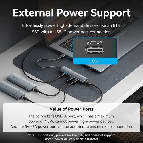 Hub 5v1 USB-AVention 0.15m