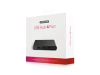 SITECOM USB 2.0 Hub 4 Port CN-081 Incl. Power adapter