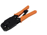 Logilink Werkzeug Crimpzange RJ45 8P8C Universal RJ12 6P6C