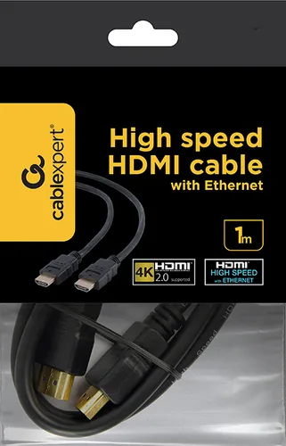 Gembird CC-HDMI4-1M HDMI cable HDMI Type A (Standard) Black