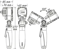 HAZET 9012ATT Bohrmaschine