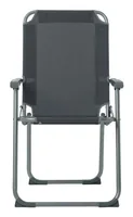 KOOR Campingstuhl Comodo Grigio, 2 Stück - Tiefe: 54 cm - Zielgruppe: Erwachsene - Breite: 60 cm - Breite (Packmass): 65 cm - Tiefe (Packmass): 54 cm - Höhe (Packmass): 9 cm