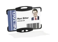 DURABLE Ausweishalter f. 1 Betriebsausweis 54x85mm 10er Pck