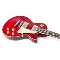 MAX E-Gitarre GigKit LP Style Rot - Gitarrenkoffer / Gigbag: Gigbag - Hals: Linde - Tonabnehmerbestückung: HH - Gitarrensteg: Fix Hardtail - Leistung AMP: 0 W - Set: Ja
