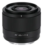 VILTROX AF 25 1.7 E camera lens Cinema lens Full-frame lens Black