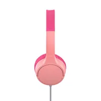 Belkin SoundForm Mini Kopfhörer Kabelgebunden Kopfband Anrufe/Musik USB Typ-C Pink