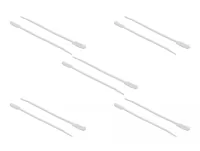 Delock Kabelbinder mit Beschriftungsfeld L 190 x B 4,8 mm weiß 10 Stück