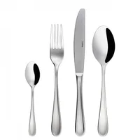Sola Besteck-Set Omaha 36-teilig, Silber - Produkttyp: Besteck-Set - Material: Edelstahl 18/10 - Griffmaterial: Edelstahl 18/10 - Detailfarbe: Silber - Anzahl Teile: 36 Teile - Spülmaschinenfest: Ja